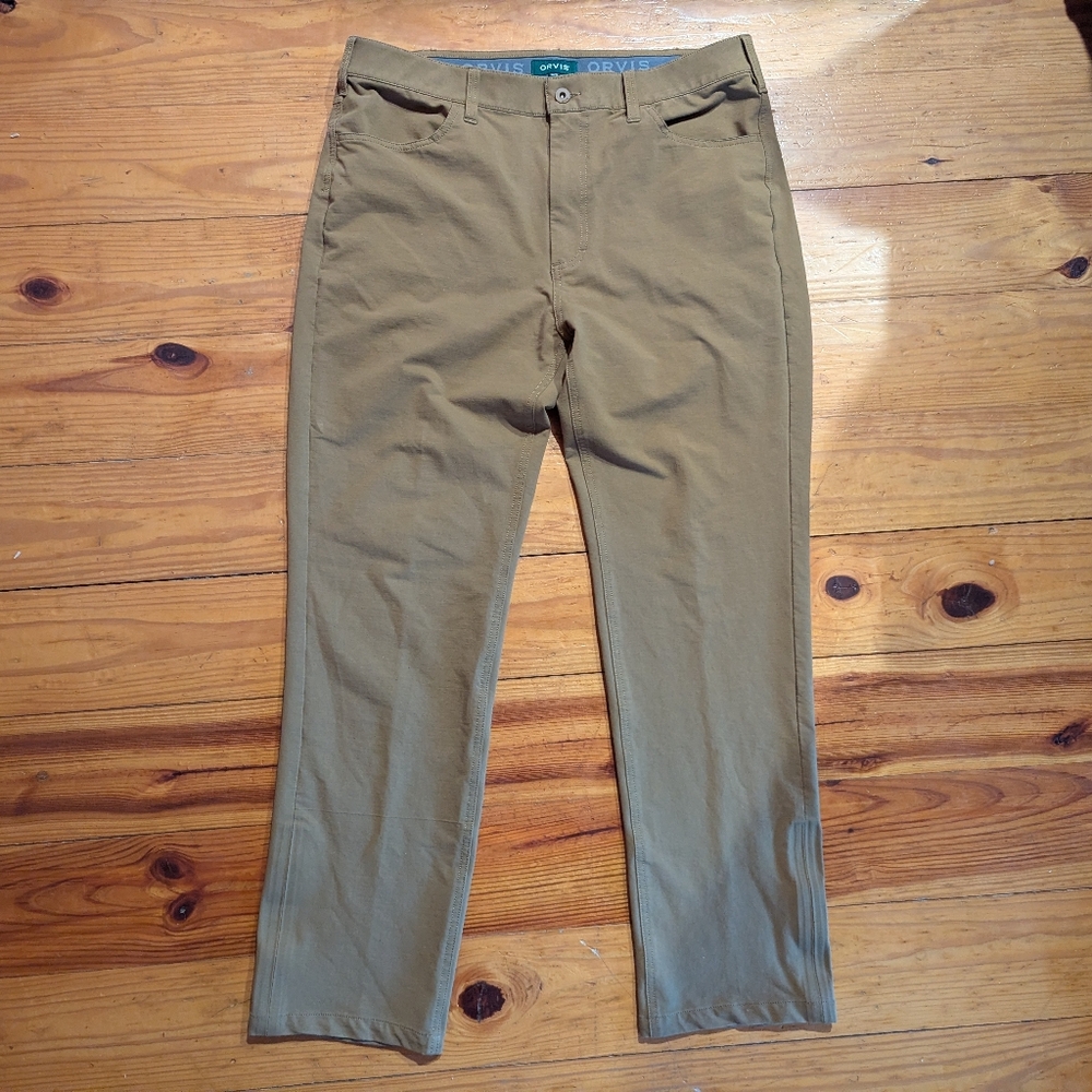 Orvis Men's Tan Pants